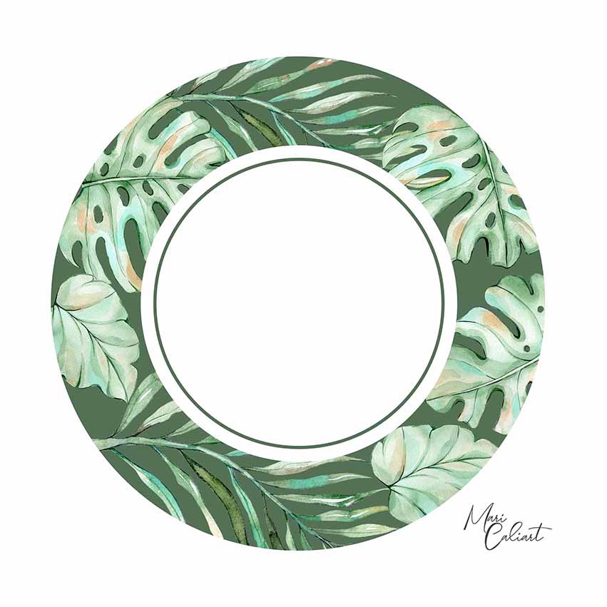 MC – Tropical Leaves Collection – 2416b © Mari Caliart