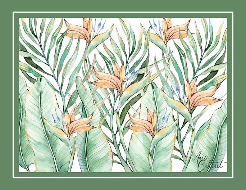 MC – Tropical Leaves Collection – 2419 © Mari Caliart
