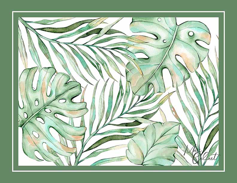 MC – Tropical Leaves Collection – 2420 © Mari Caliart