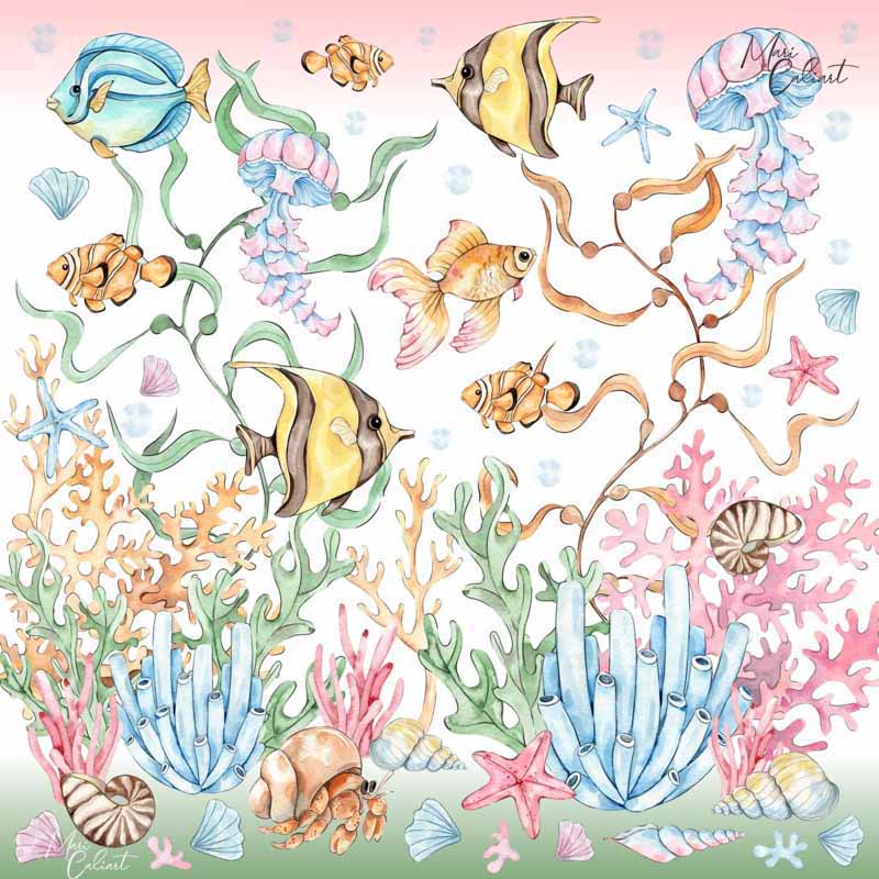 MC – Under the Sea Collection – 2601c © Mari Caliart