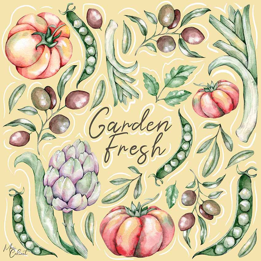 MC – Veggies Collection – 1701c © Mari Caliart