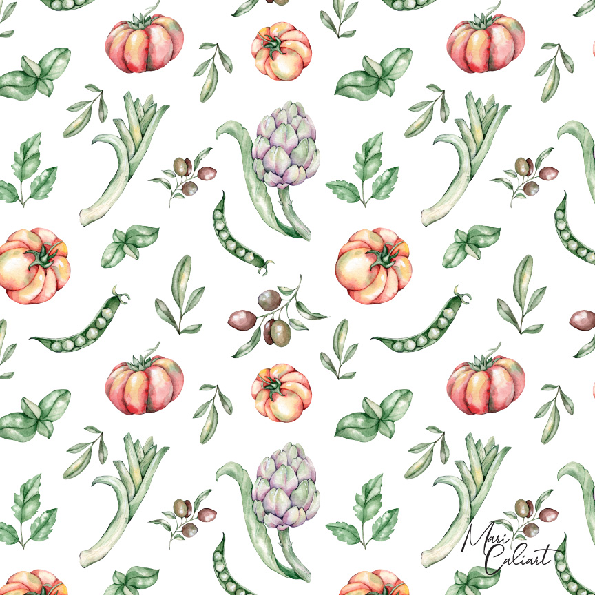 MC – Veggies Collection – 1702as © Mari Caliart